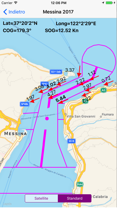 Messina Strait Current 2022 screenshot 2