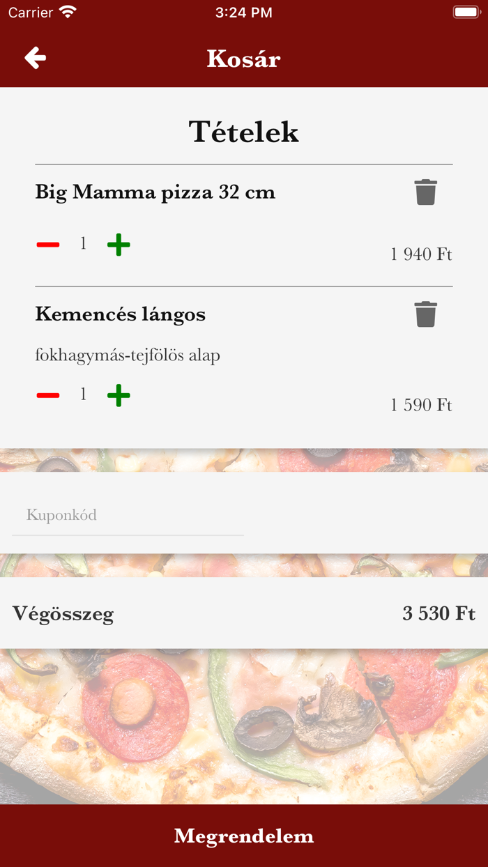 Pizza Laguna