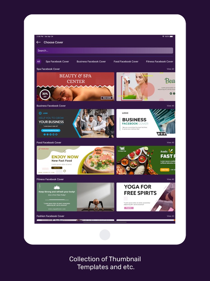 Thumbnail Design Maker - Cover