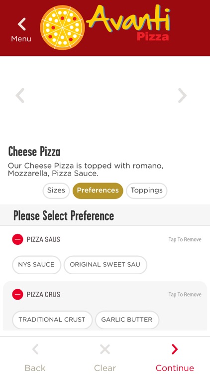 Avanti's Pizza screenshot-3