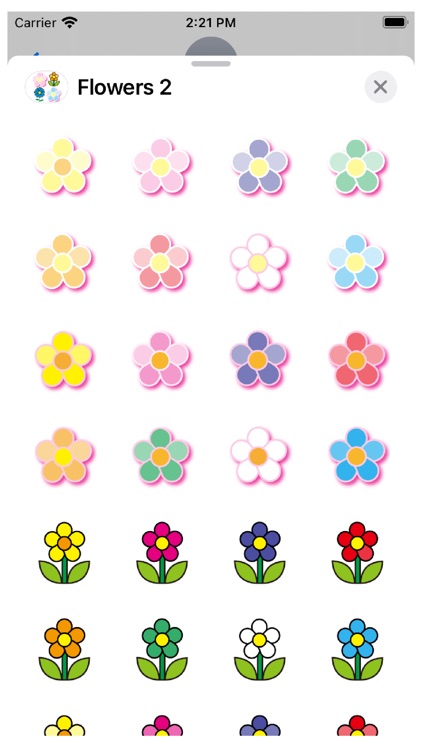 Flowers 2 Stickers