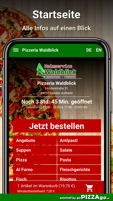 Pizzeria Waldblick Senden screenshot 2
