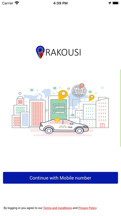 Rakousi Passenger App