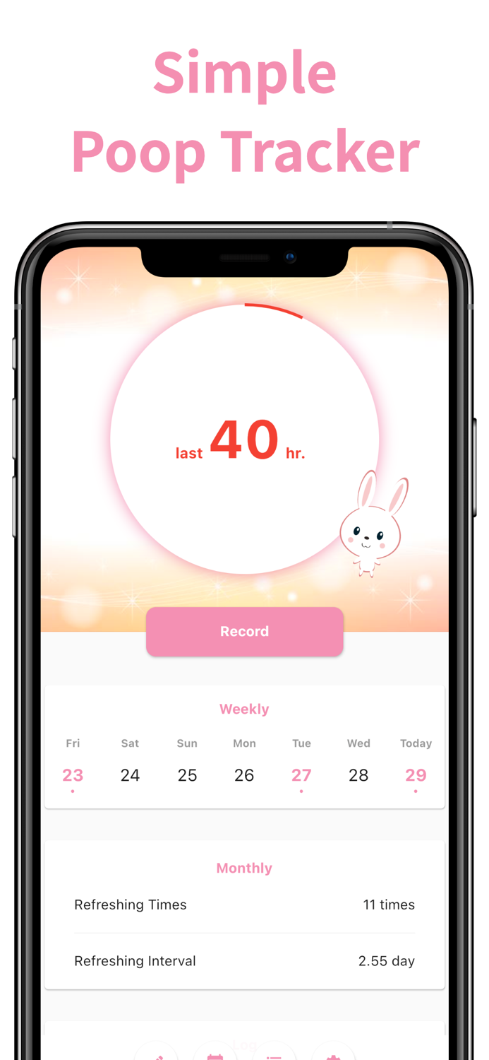 Poop Tracker Refreshing