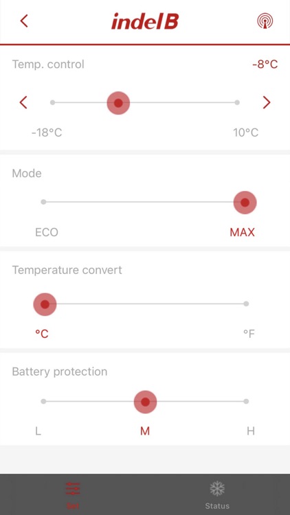 IndelB Temperature Manager