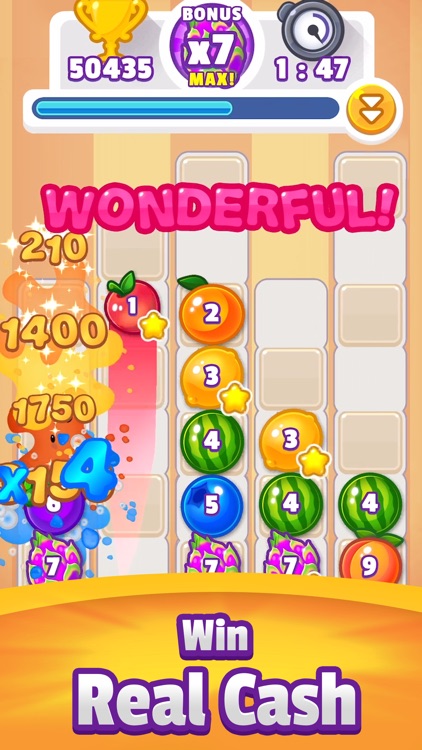 Fruity Merge - Puzzle Action screenshot-0