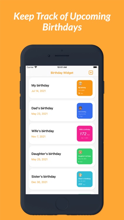 Birthday Widgets screenshot-3