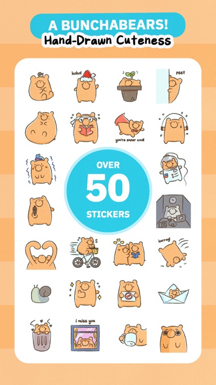 A BUNCHABEARS Stickers