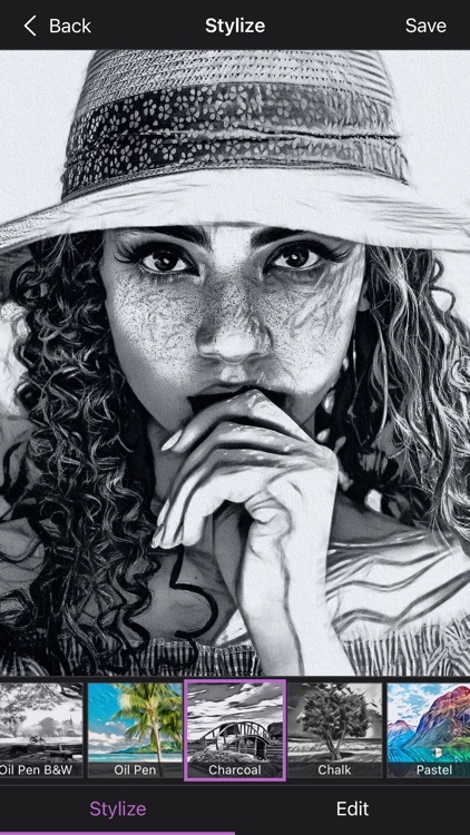 Graphite Sketch Art by BeCasso screenshot-0