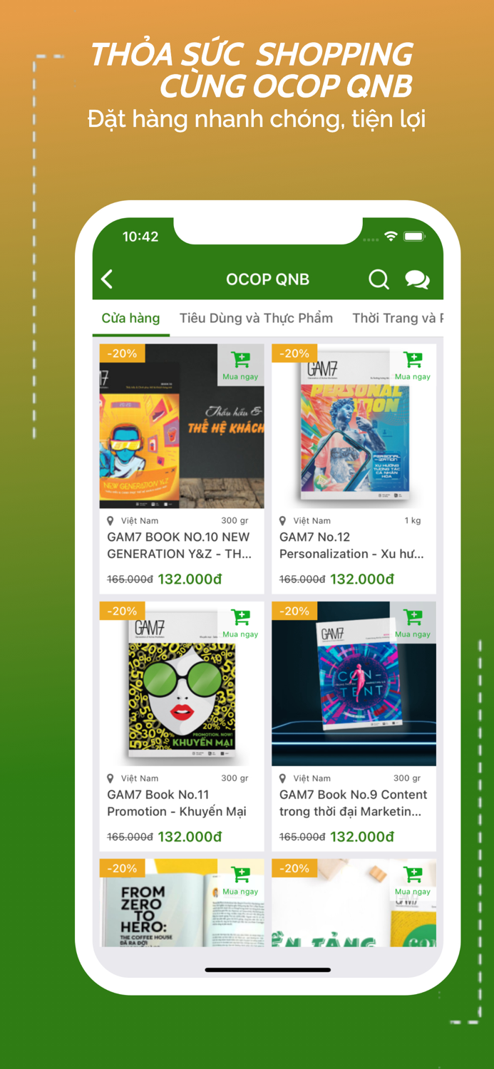 OCOP QNB - Bản vị quê hương