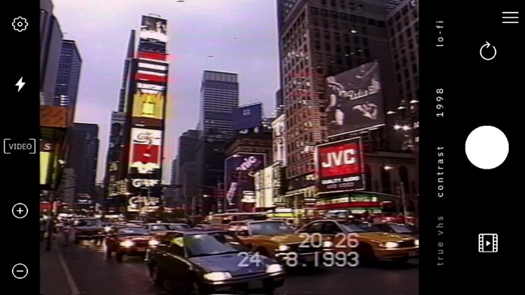 True VHS - 90s Vintage camera screenshot-4