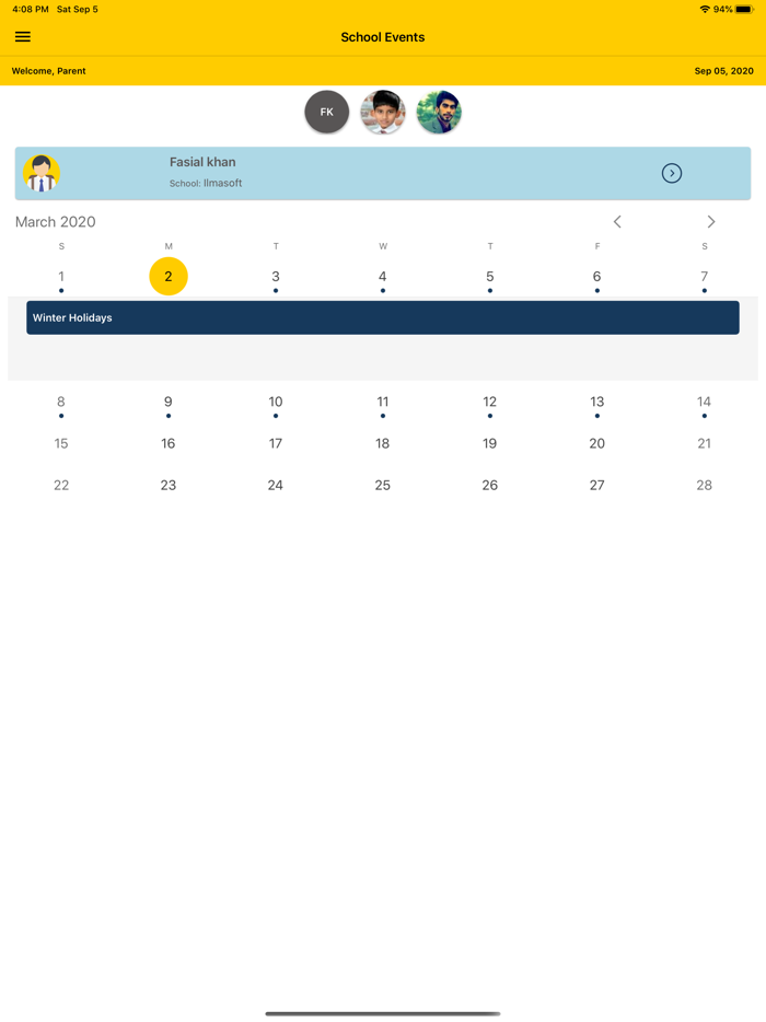 Bright Future Parent App