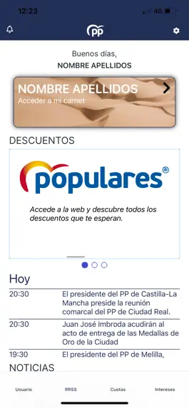 Game screenshot Partido Popular apk