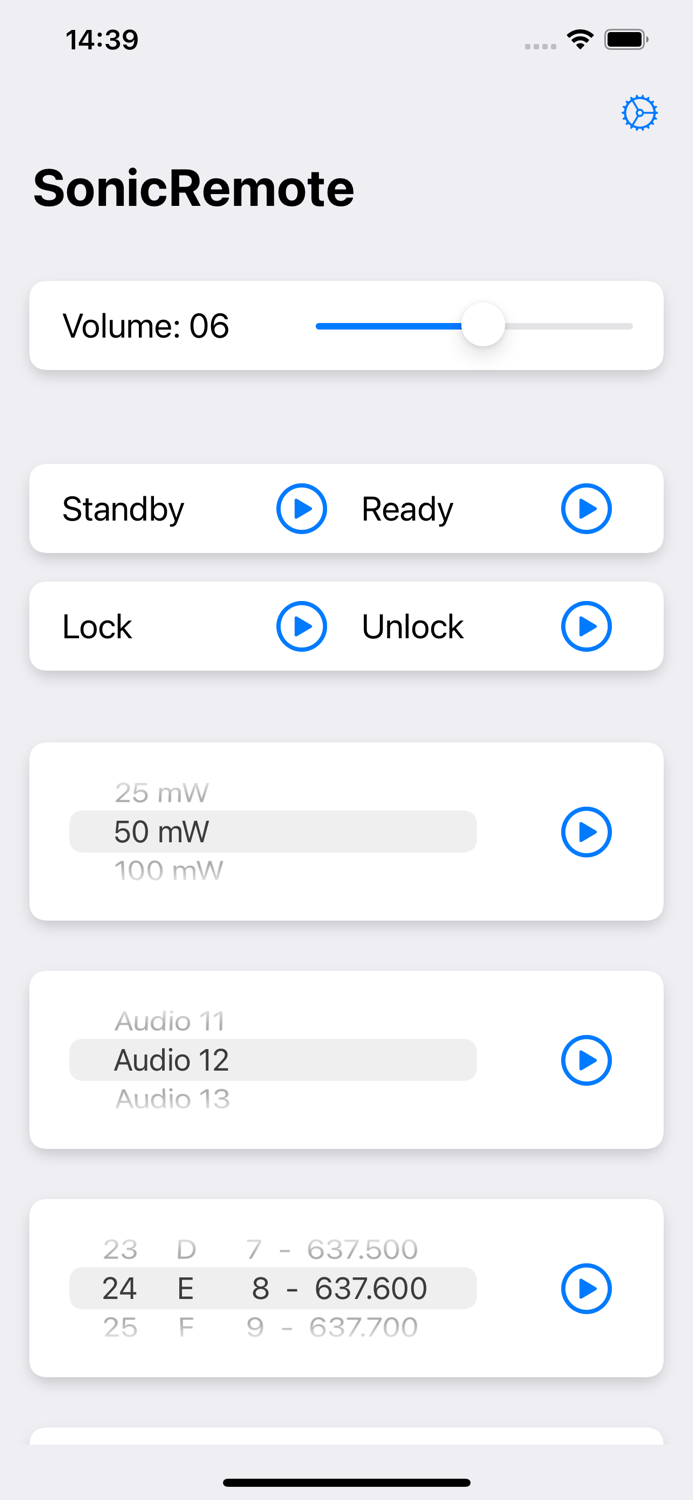 Sonic Remote - Control your TX