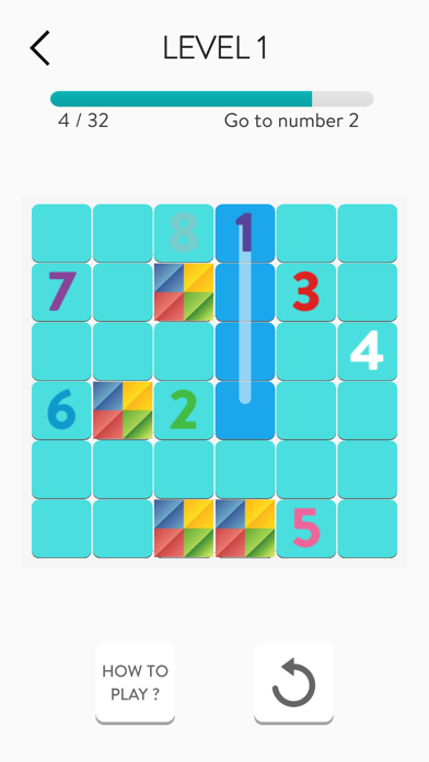 Number Connection Puzzle screenshot 2