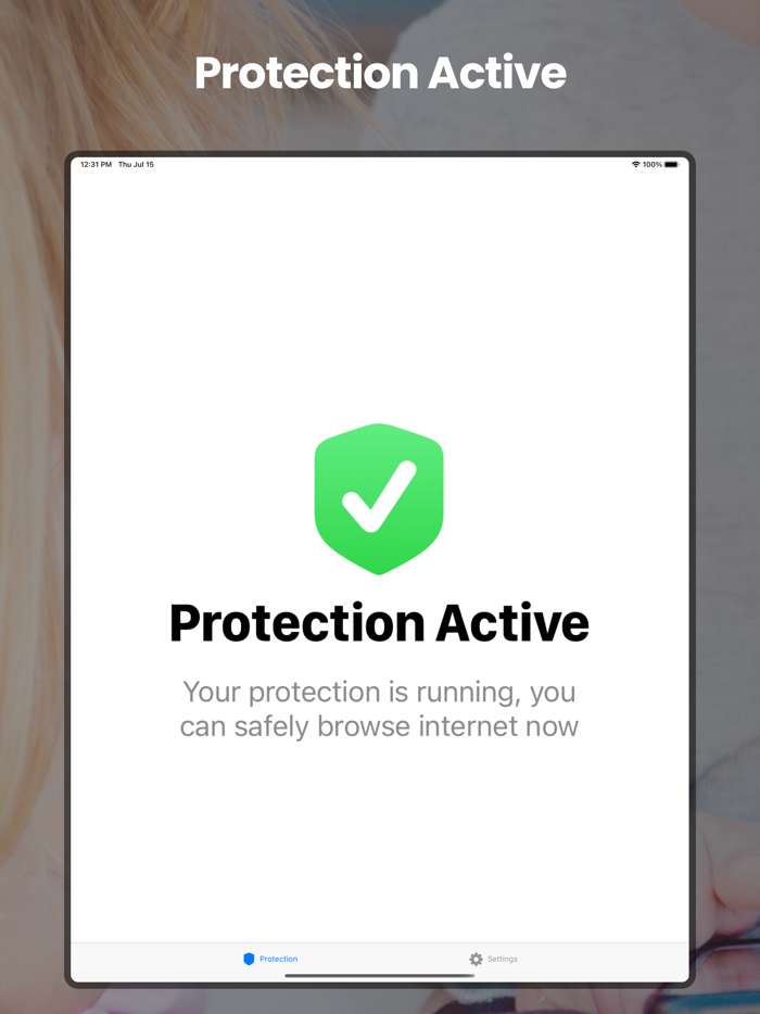 Controle dos Pais Bloquear X