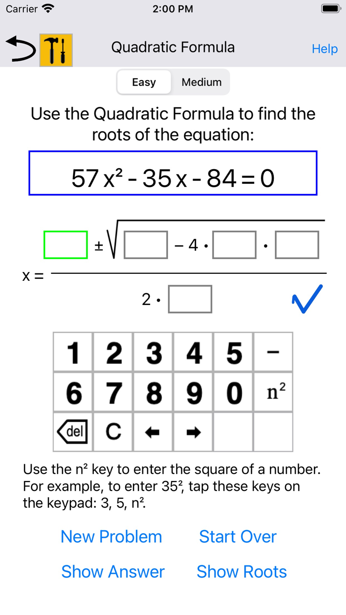 Practice Basic Algebra