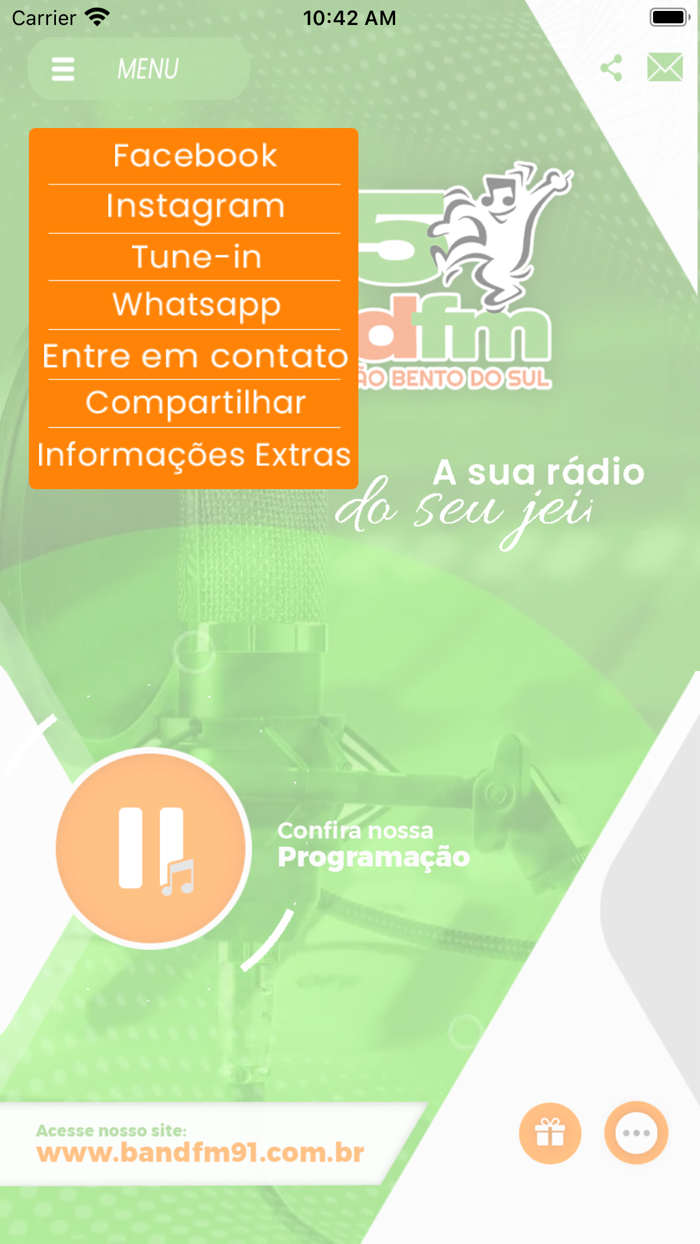 Band FM 91.5 São Bento do Sul