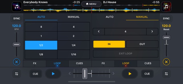DJ it! - ứng dụng làm mix nhạc