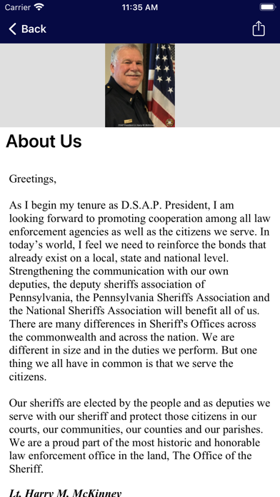 Deputy Sheriffs Assoc of PA screenshot 3