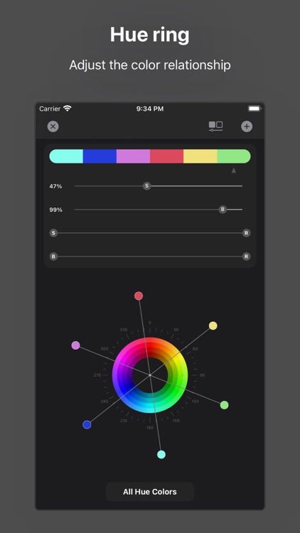 ColorMax - Color palette stack