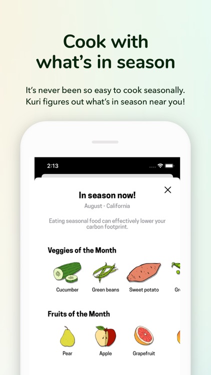 Kuri - Climate-Friendly Eating screenshot-3