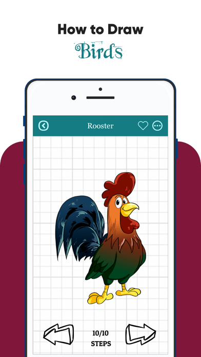 How to cancel & delete How to draw Birds Step by step from iphone & ipad 2