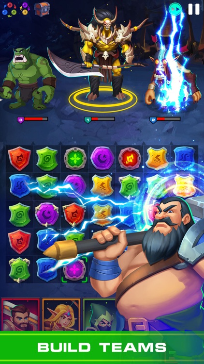 Heroes Puzzles: Match 3 RPG screenshot-4
