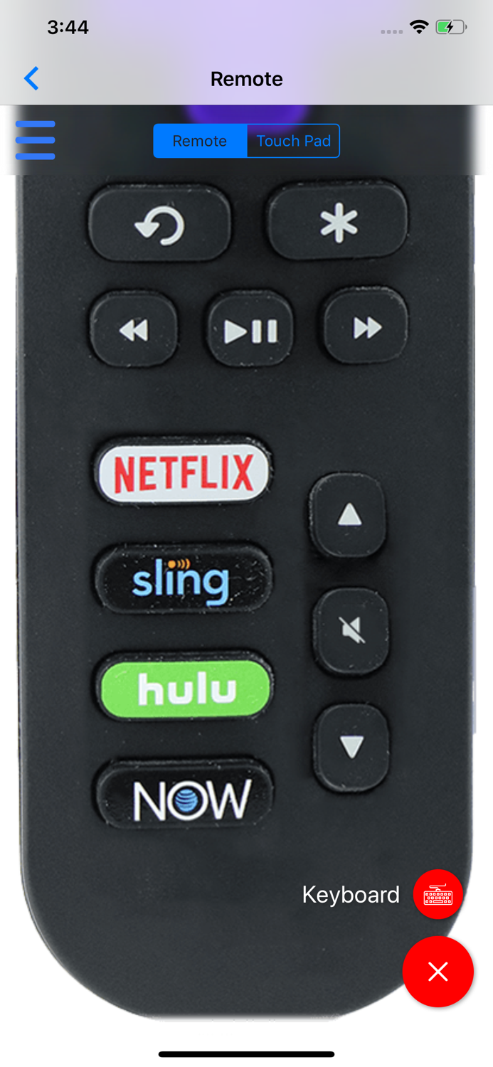 Remote control for TCL
