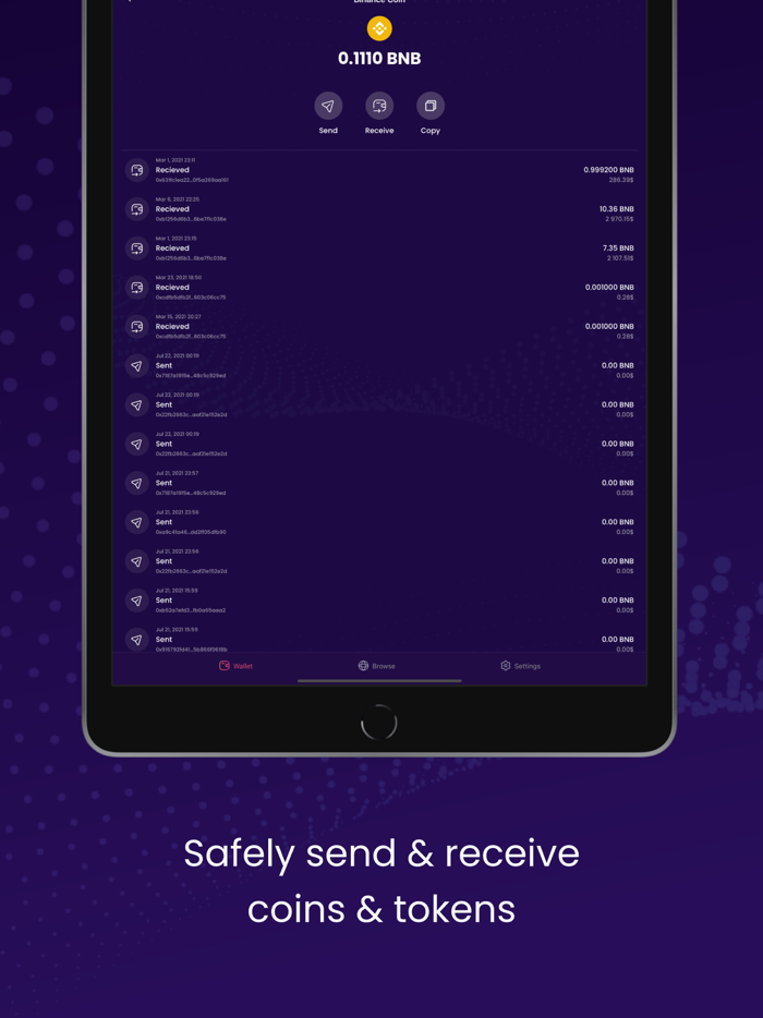 iSwap Crypto  DeFi Wallet