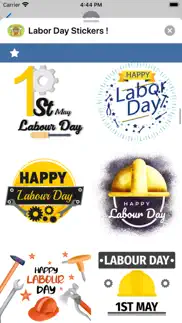 labor day stickers ! iphone screenshot 4