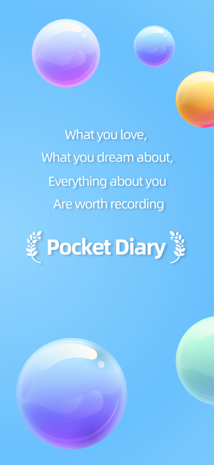 Pocket Diary - Moods  Goals