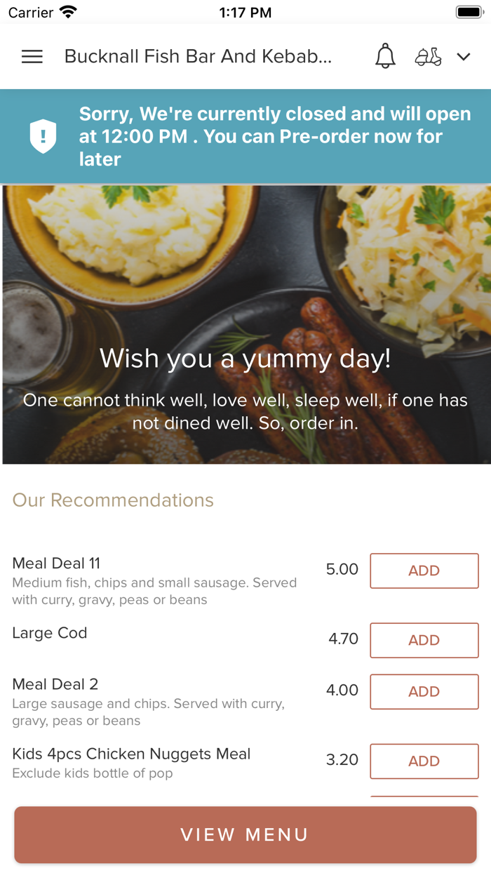 Bucknall Fish Bar Kebab House