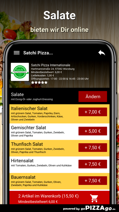 Satchi Pizza Würzburg screenshot 5