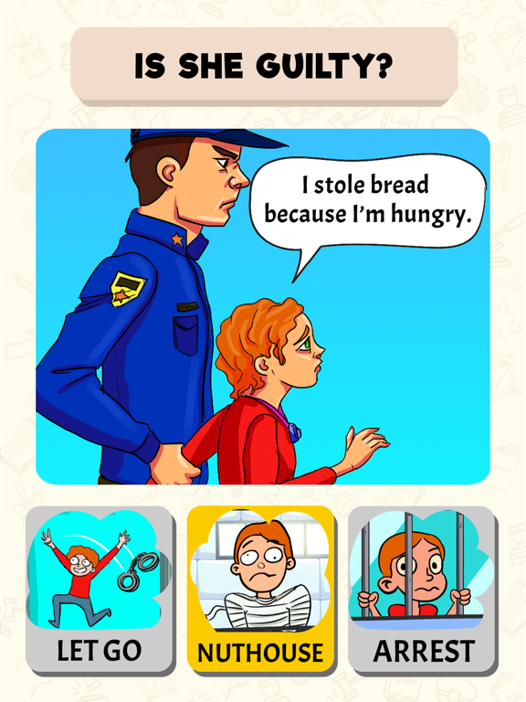 iPad Image of Be The Judge - Ethical Puzzles