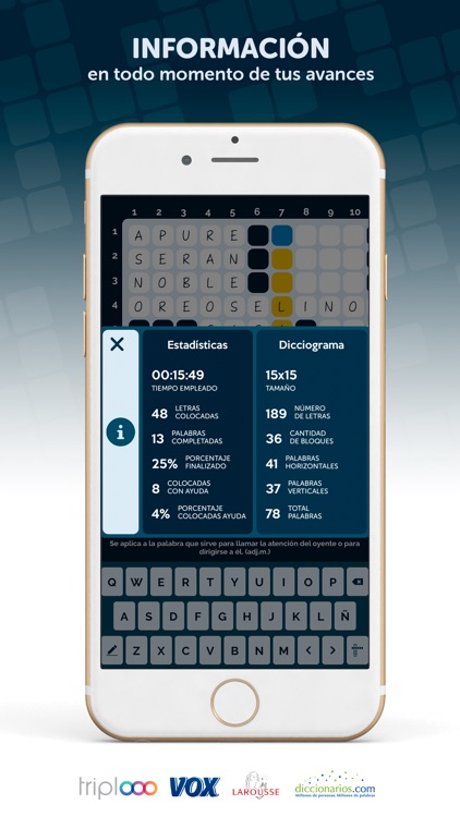 Dicciogramas - Crucigramas screenshot-4