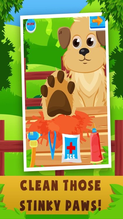 Pet Animal Foot Doctor Game