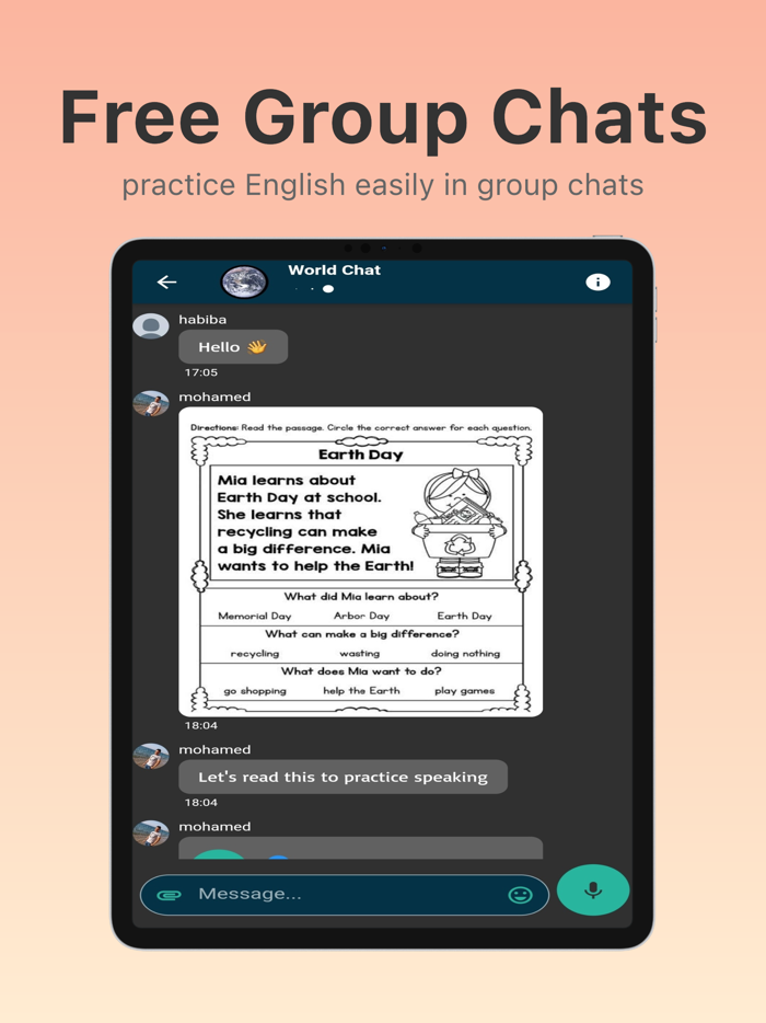 SLX - Chat to learn English