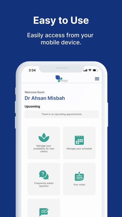 Saaya Health Counsellor App