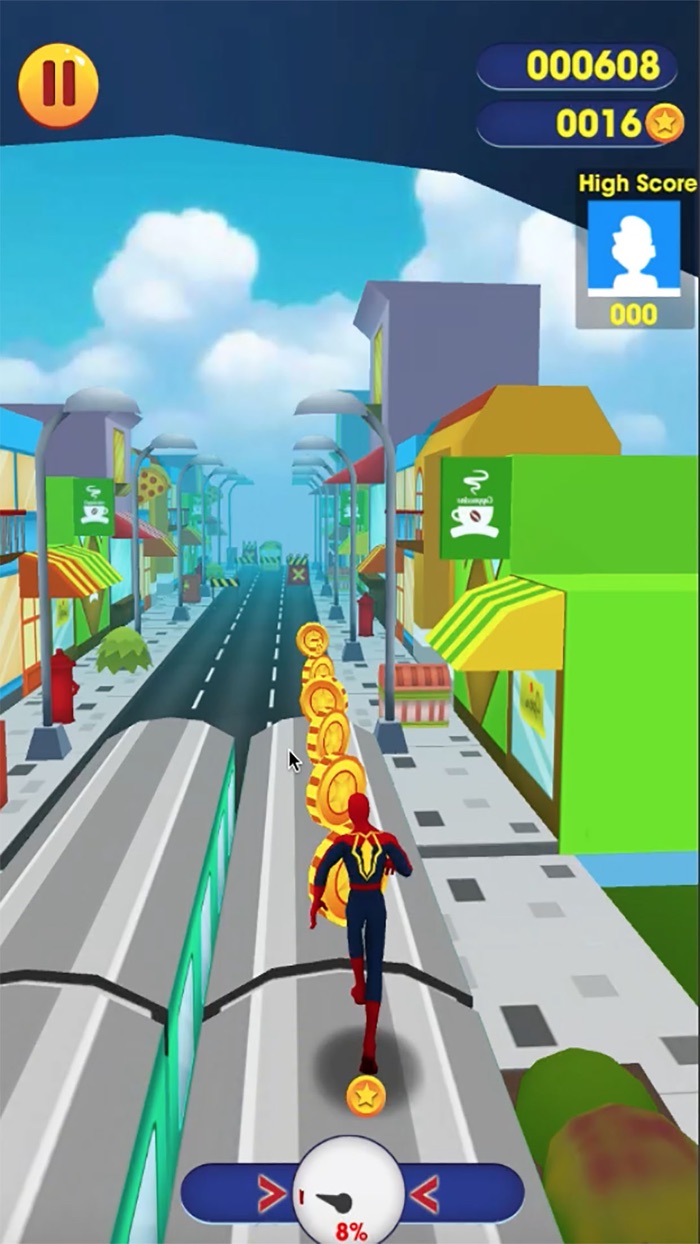 Spider Superhero Endless run