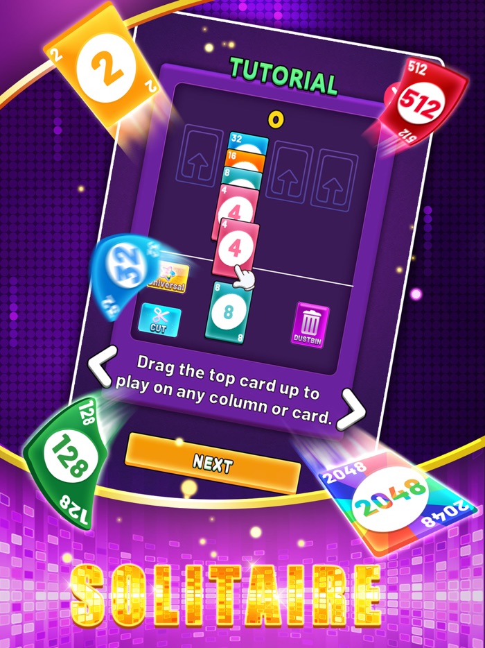 2048 Merge Solitaires