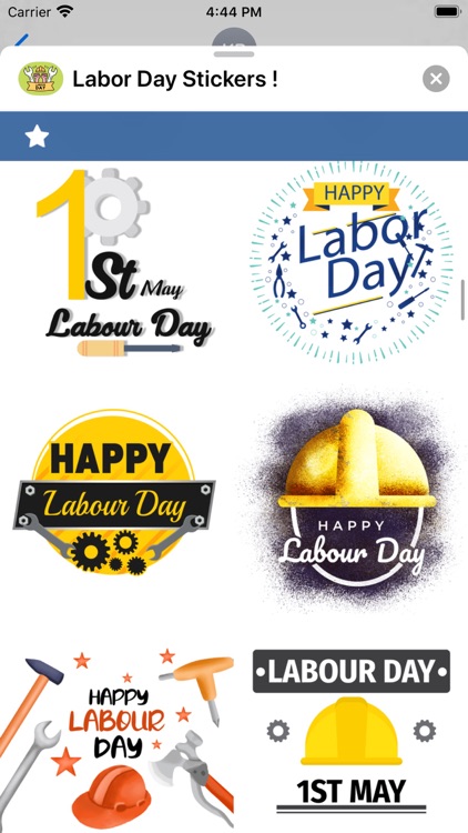 Labor Day Stickers ! screenshot-3
