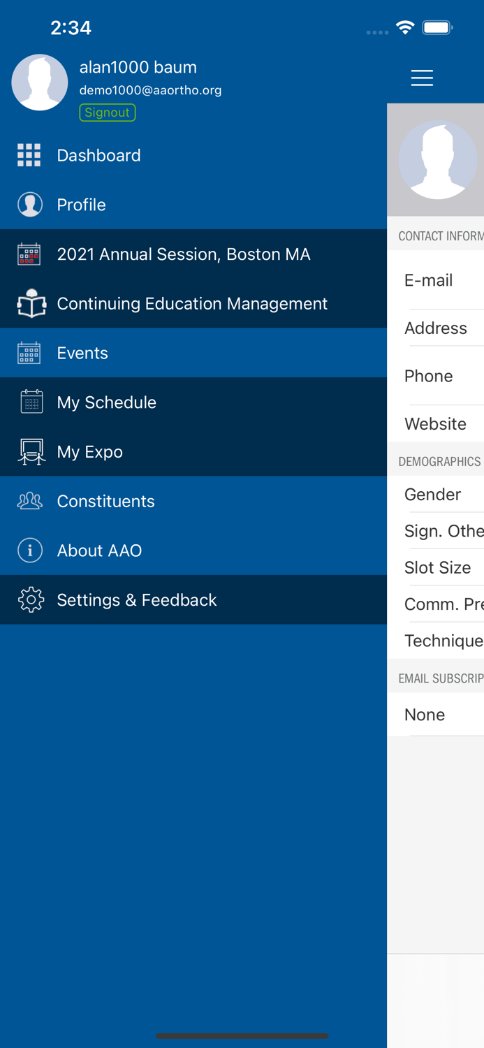 American Assoc. Orthodontists