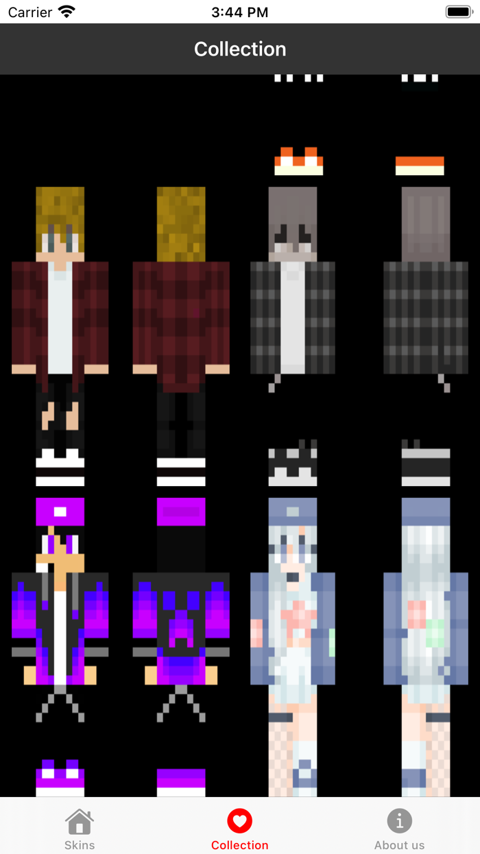 Skinseed skins for minecraft.