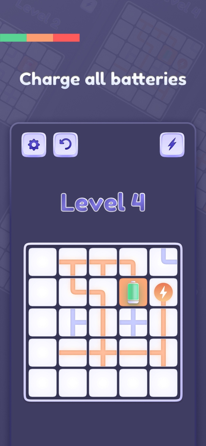 Connect Battery Puzzle Game