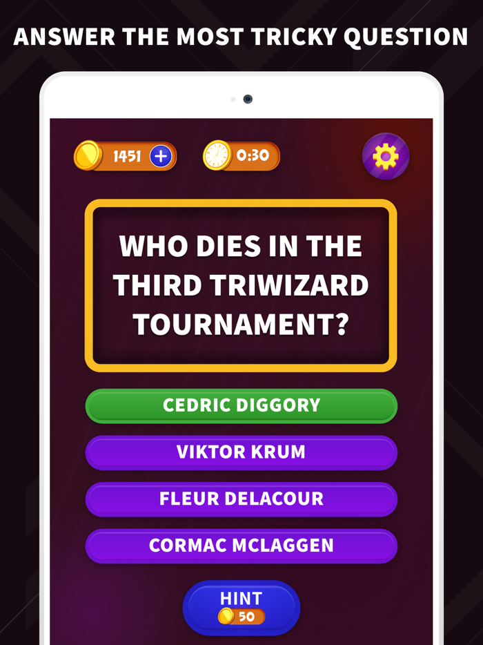 Trivia Word Puzzle Game