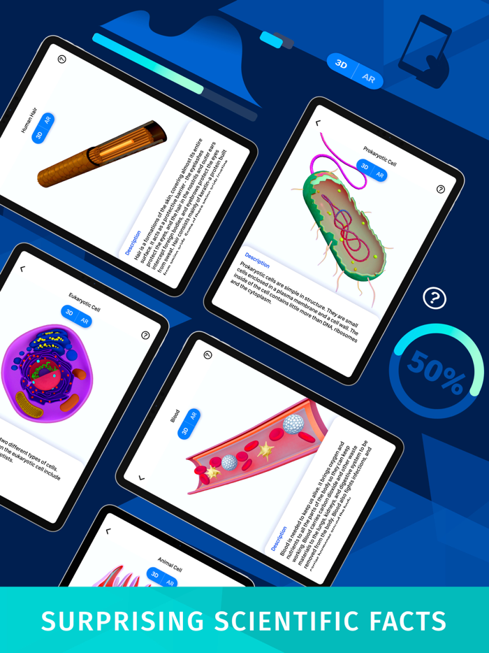 Bacteria AR Zoom Cell Anatomy
