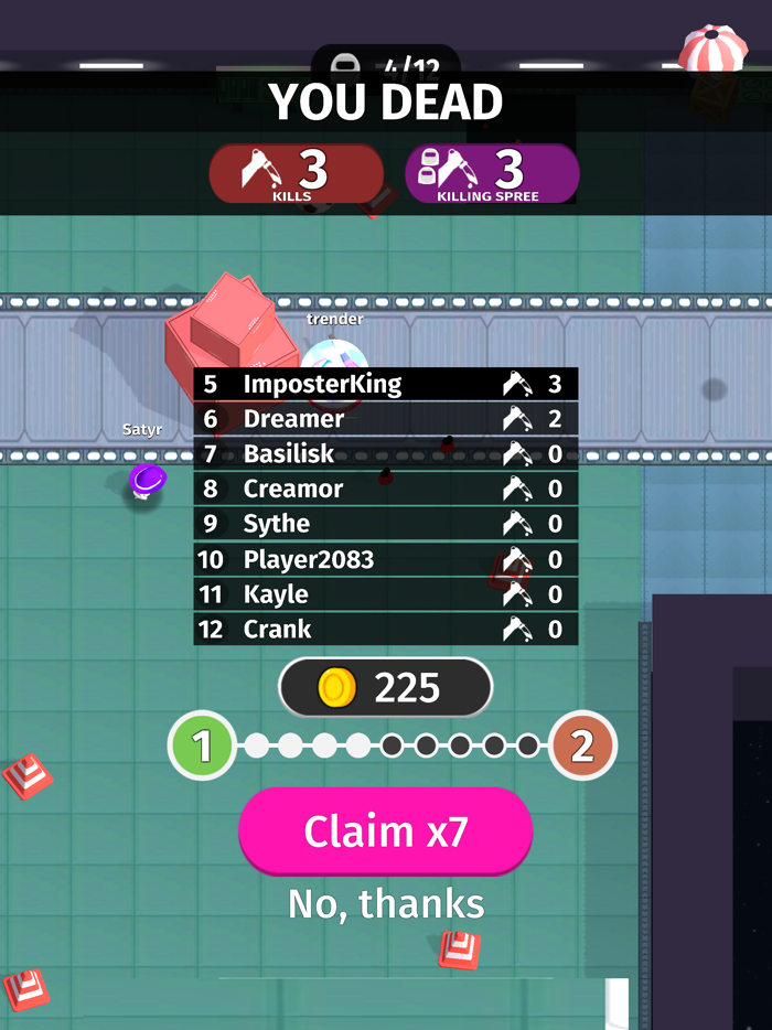 Imposter Battle Royale Game