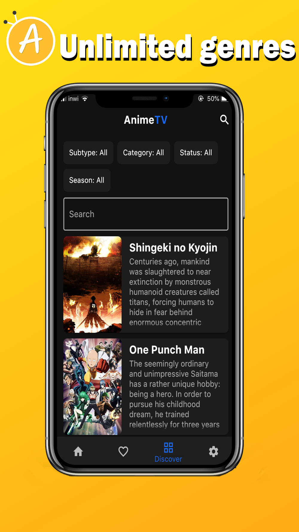 Anime TV - Watch online Anime Free Download App for iPhone 