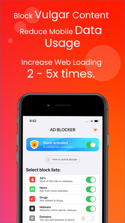 360 Content Blocker: Block Ads screenshot-3